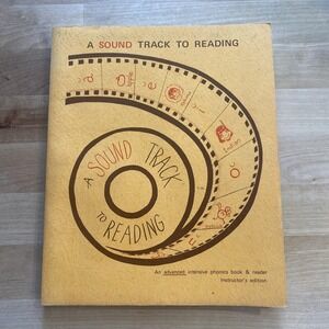 A Sound Track to Reading Instructor's Edition Phonics Textbook 1976 Monica